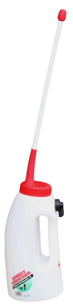 KALF0012C3.png Láhev na napájení telat se sondovací hadicí 48 cm, 4 l – Shoof Speedy Drencher - Obrázek 1