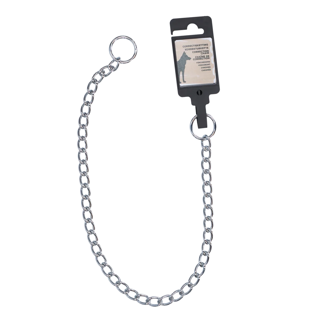 Stahovací obojek pro psy, chromovaný, 55 cm x 3 mm – Hofman Animal Care - Obrázek 1