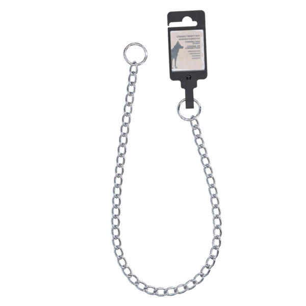 Korekční řetízkový obojek pro psy, chromovaný, 60 cm x 3 mm – Hofman Animal Care