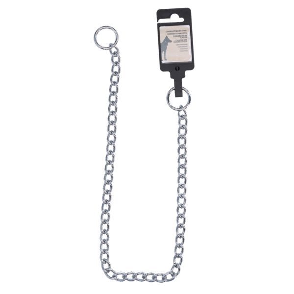 Korekční řetízkový obojek pro psy, chromovaný, 65 cm x 3,5 mm – Hofman Animal Care