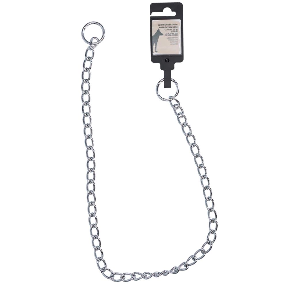 Korekční řetízkový obojek pro psy, chromovaný, 75 cm x 4 mm – Hofman Animal Care - Obrázek 1