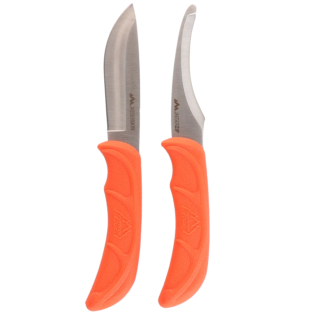 Sada nožů s obvazovým nožem a outdoorovým nožem, 2 kusy – Outdoor Edge JagerPair - Obrázek 4