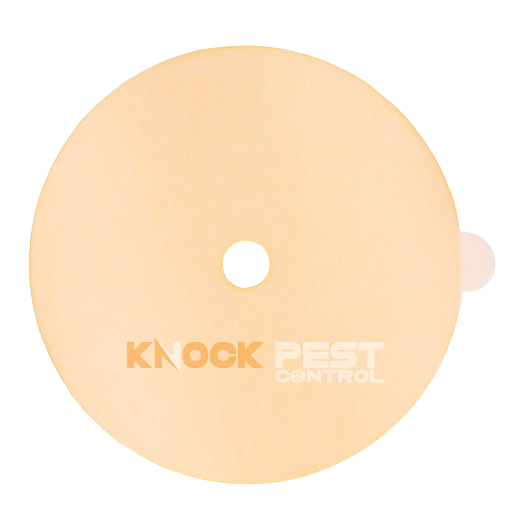 Lepicí deska do lapače hmyzu, bez jedů Ø 13,5 cm – Knock Pest - Obrázek 1