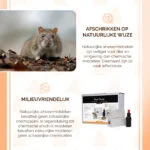 Vonná sada proti myším a potkanům, 30 ml tekutiny a 2 krabičky – Knock Pest Stay Away Muis Home Set - Obrázek 5