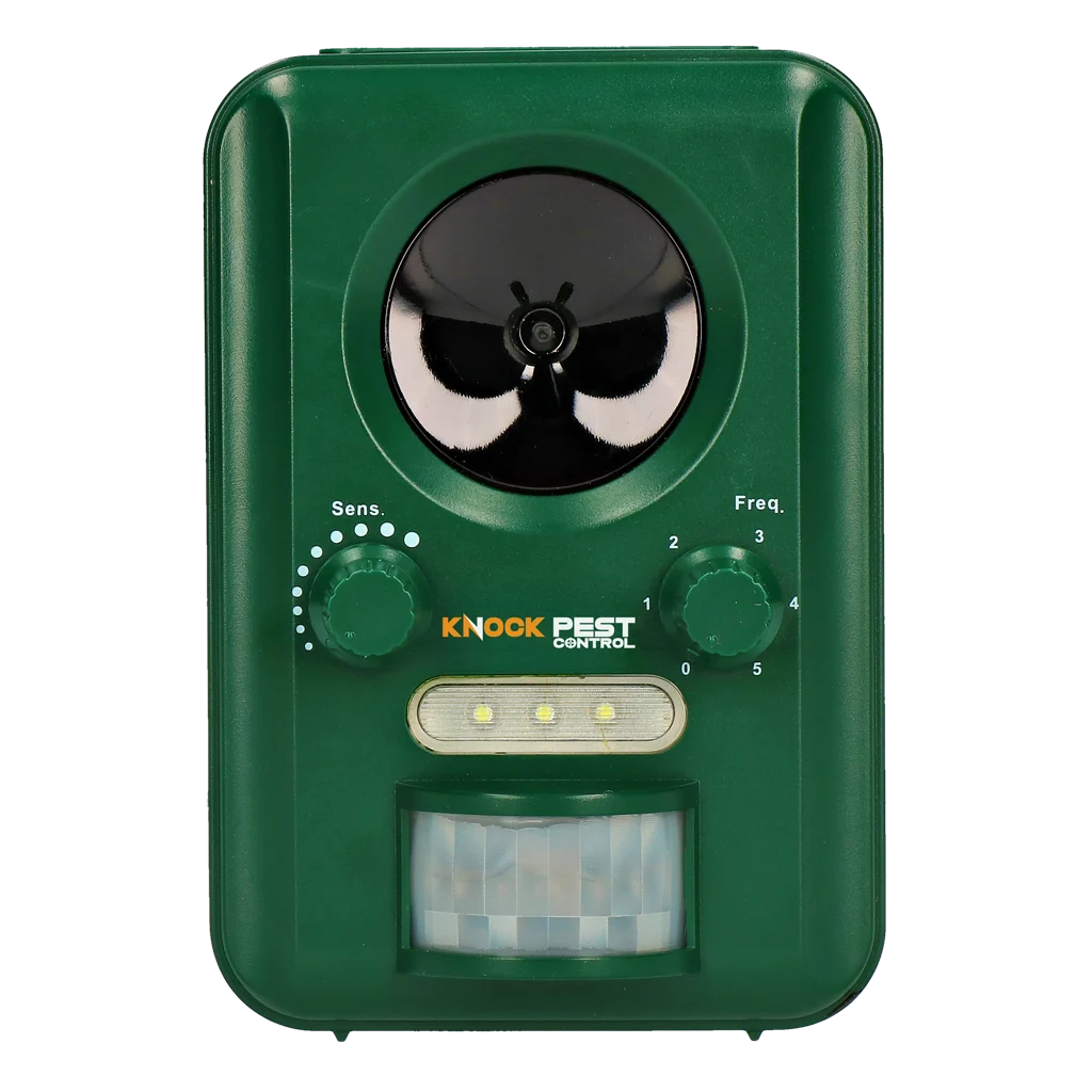 Solární odpuzovač zvířat s pohybovým senzorem a zábleskem – Knock Pest Solar Animal Repeller - Obrázek 2
