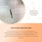 Lampa na hmyz s UV A a elektrickou mřížkou, 18 W – Knock Pest Insect Killer - Obrázek 5