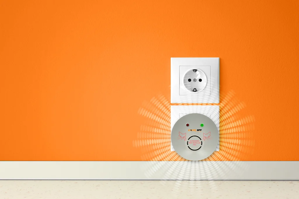 Ultrazvukový odpuzovač škůdců do zásuvky, až 46 m² – Knock Pest Ultrasonic Pest Repeller Home - Obrázek 4