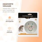 Ultrazvukový odpuzovač škůdců do zásuvky, až 46 m² – Knock Pest Ultrasonic Pest Repeller Home - Obrázek 5
