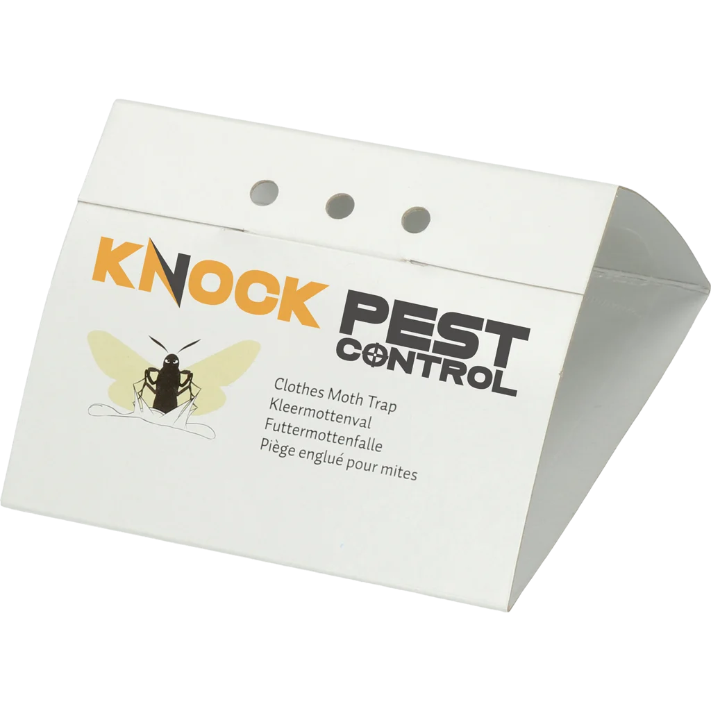 Lapač šatních molů s feromonem, 2 lepicí pasti – Knock Pest Delta - Obrázek 3