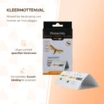 Lapač šatních molů s feromonem, 2 lepicí pasti – Knock Pest Delta - Obrázek 4