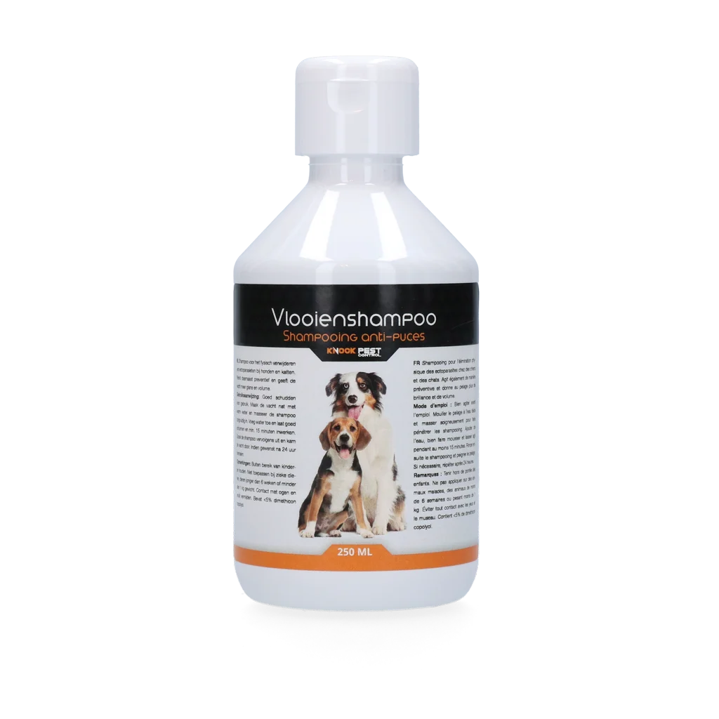 KNOC00116X6.png Šampon proti blechám pro psy a kočky, 250 ml – Knock Pest - Obrázek 1