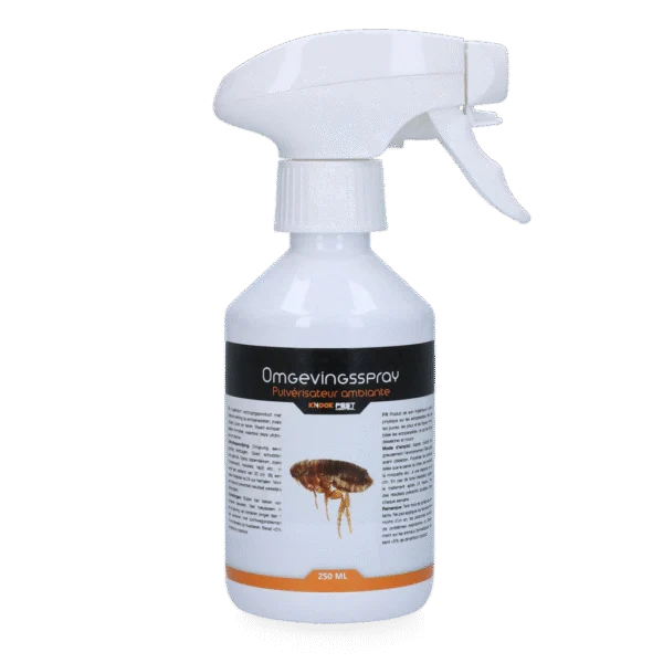 Sprej na blechy, vši a klíšťata v prostředí, 250 ml – Knock Pest sprej do prostředí