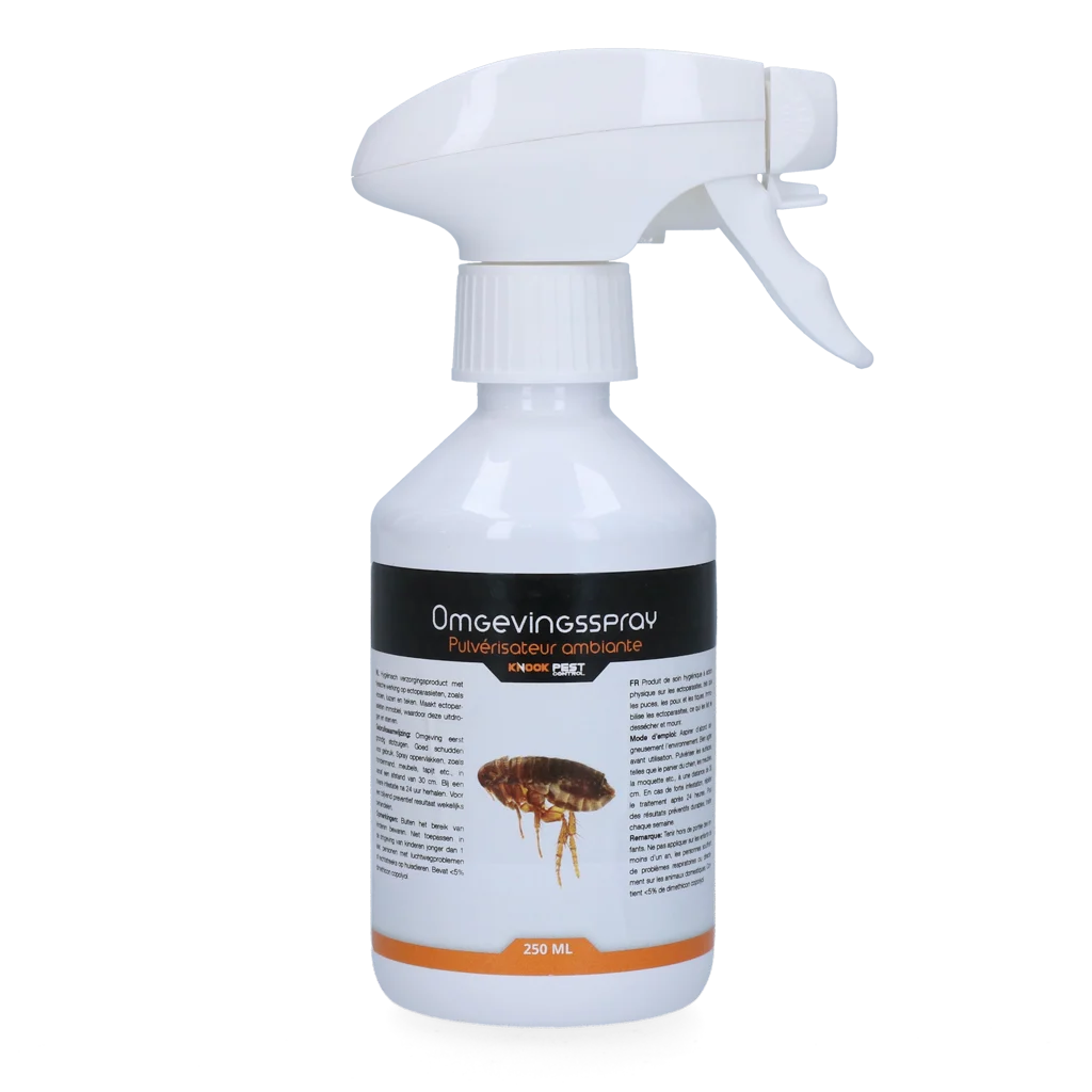 Sprej na blechy, vši a klíšťata v prostředí, 250 ml – Knock Pest sprej do prostředí - Obrázek 1