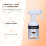 Sprej na blechy, vši a klíšťata v prostředí, 250 ml – Knock Pest sprej do prostředí - Obrázek 2