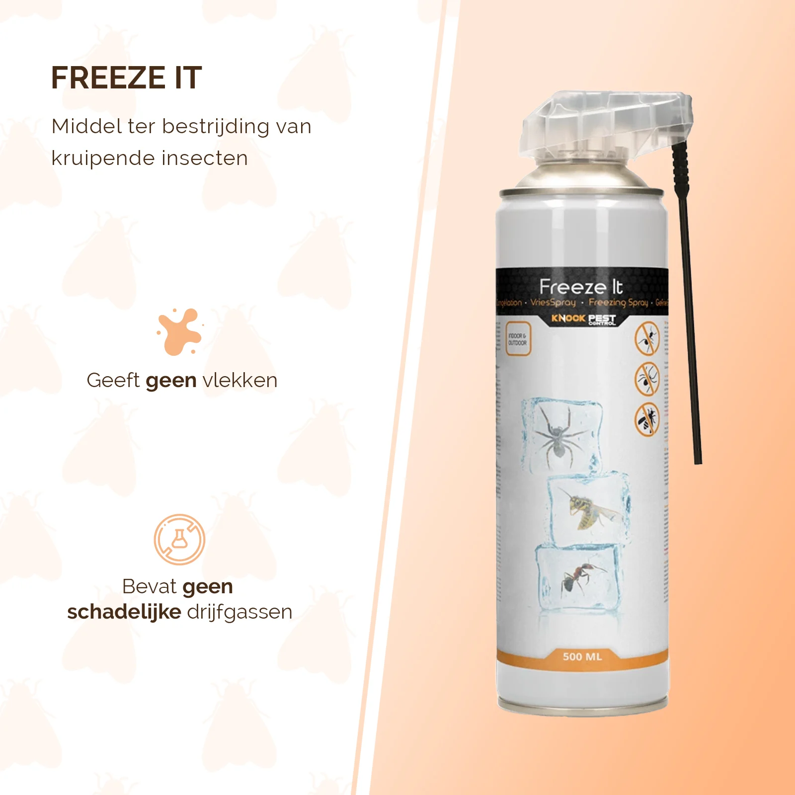 Mrazicí sprej proti hmyzu se dvěma režimy rozprašování – Knock Pest Freeze It - Obrázek 2