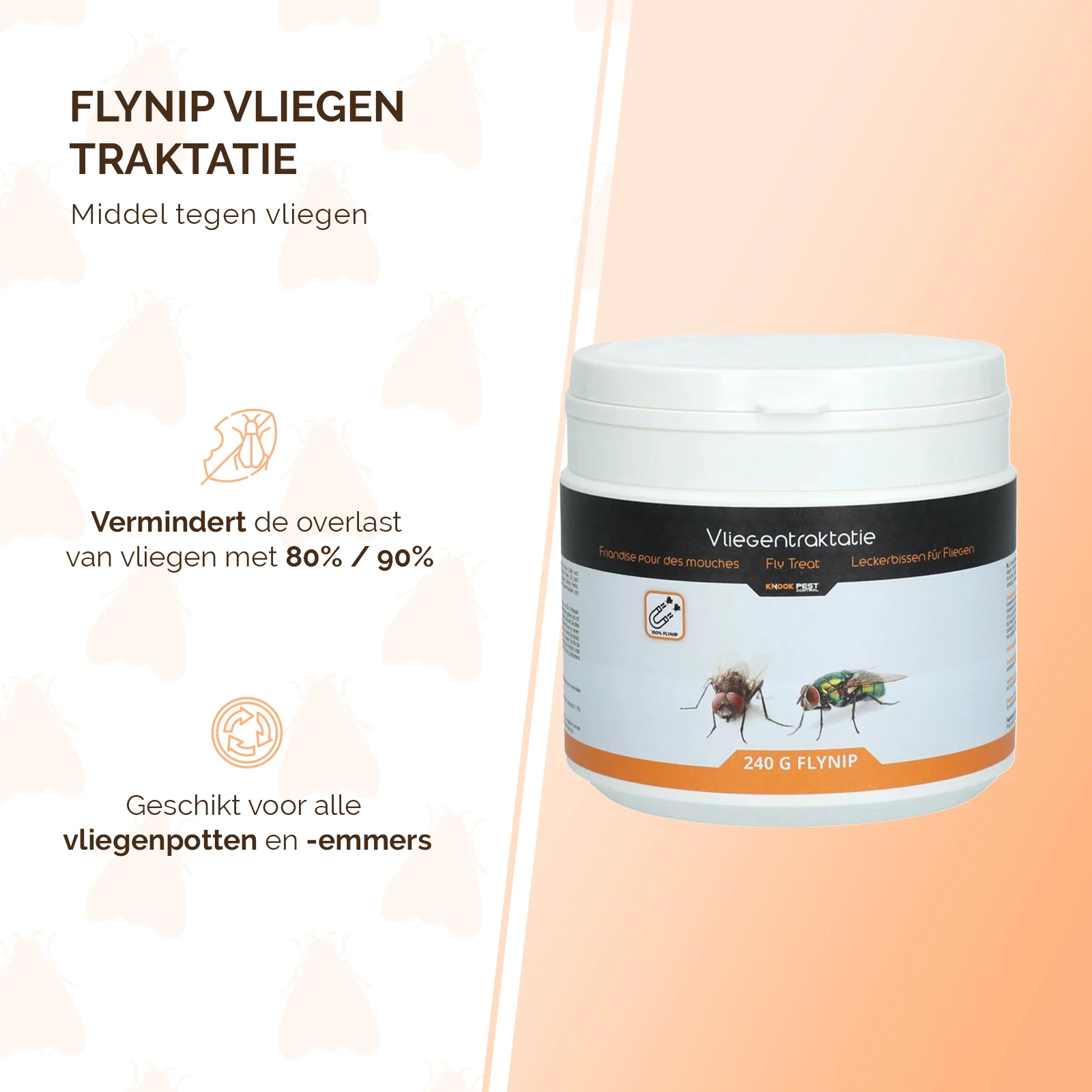 Náplň do pasti na mouchy, 240 g – Knock Pest FlyNip - Obrázek 2