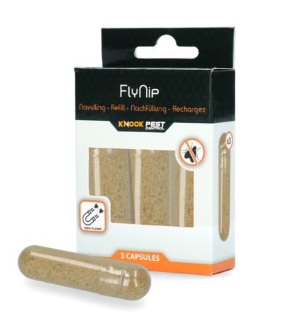 Látka na nalákání much ve 3 kapslích – Knock Pest FlyNip Refill