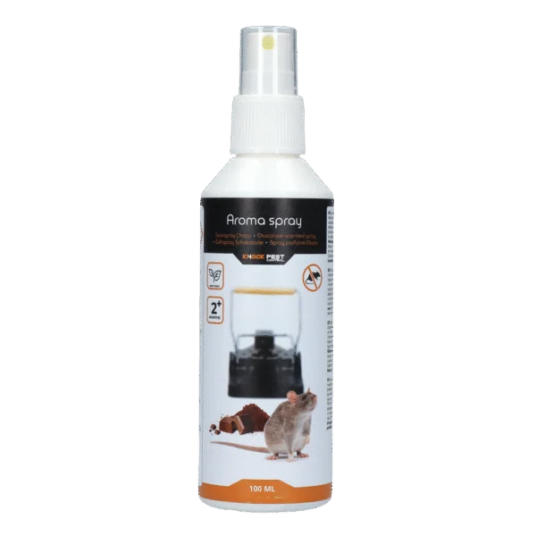 Aromatický sprej s čokoládovou vůní do pastí, 100 ml – Knock Pest Geurspray
