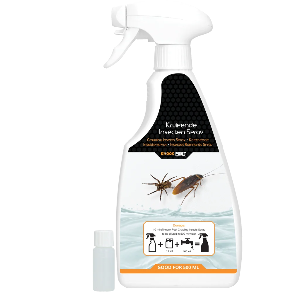 Koncentrát insekticidního spreje proti lezoucímu hmyzu, 10 ml na 500 ml – Knock Pest - Obrázek 1