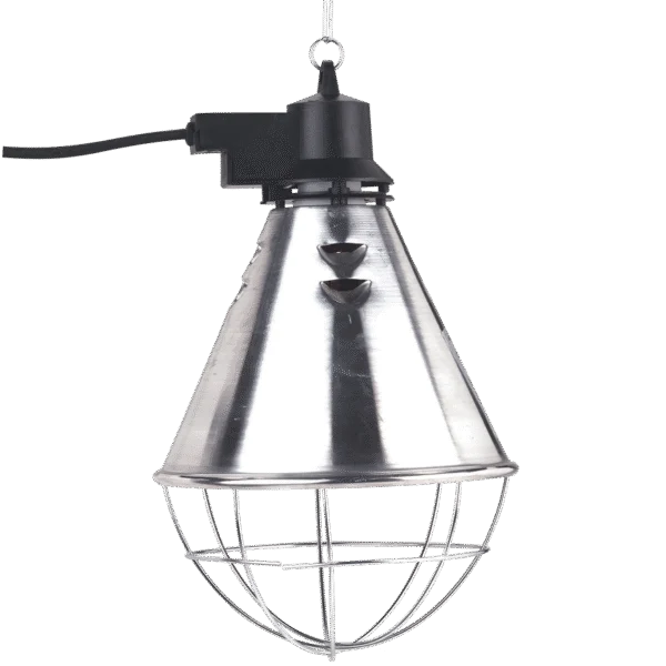 Reflektor pro infračervenou lampu s kabelem 5 m a úsporným přepínačem, bez lampy