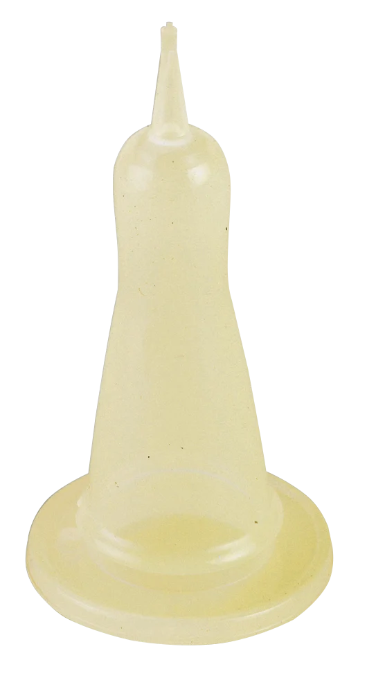 Průhledný cucák pro láhev plexi-KS, šířka 4 cm - Obrázek 1