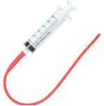 Sonda pro jehňata 48 cm se stříkačkou o objemu 60 ml
