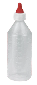 Láhev se strukovou násadkou pro jehňata a hříbata, 1000 ml - Obrázek 2