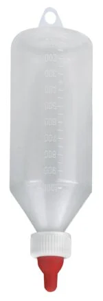 Láhev se strukovou násadkou pro jehňata a hříbata, 1000 ml