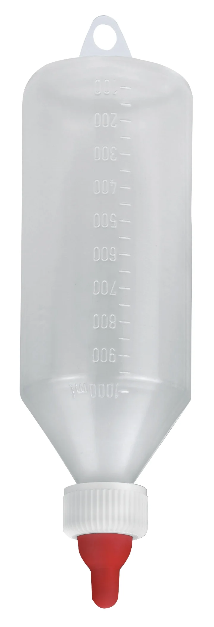 Láhev se strukovou násadkou pro jehňata a hříbata, 1000 ml - Obrázek 1