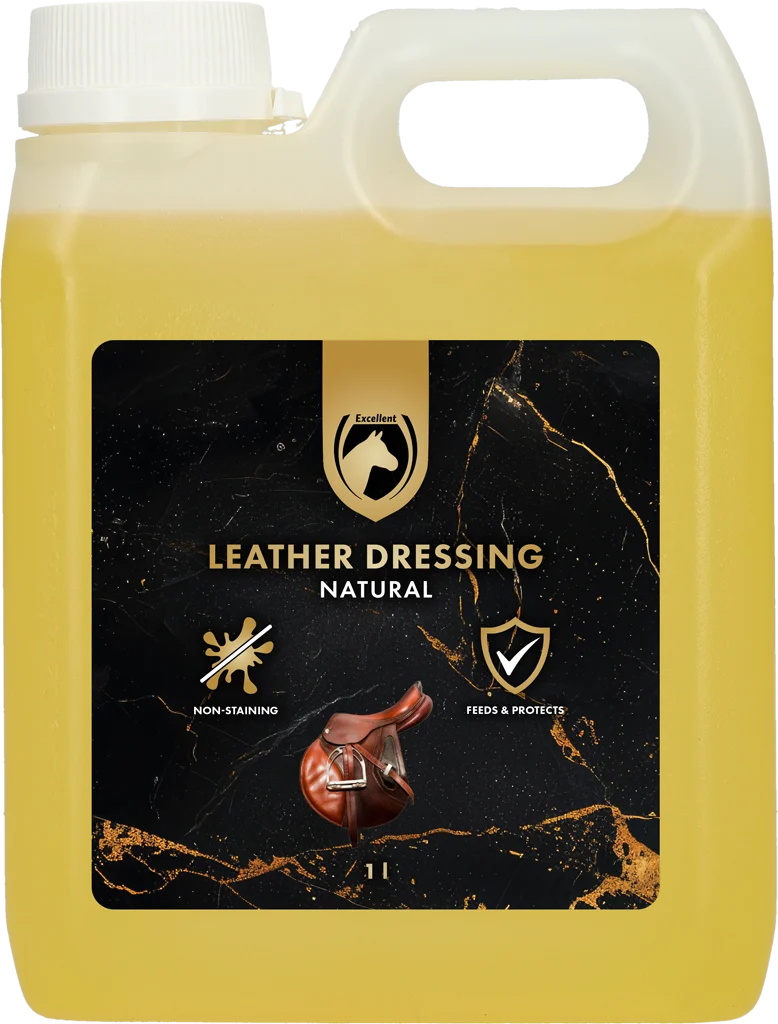 Olej na sedla s lanolinem, 1 l – Excellent Leather Dressing Naturel - Obrázek 1