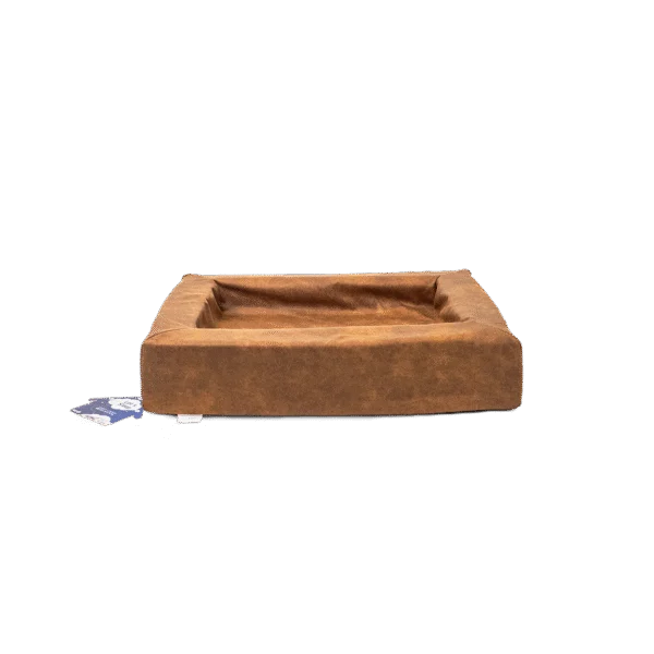 Polštář pro psa se zvýšeným okrajem Cognac, 60 x 50 x 12 cm – Let's Sleep Comfy Cushion M
