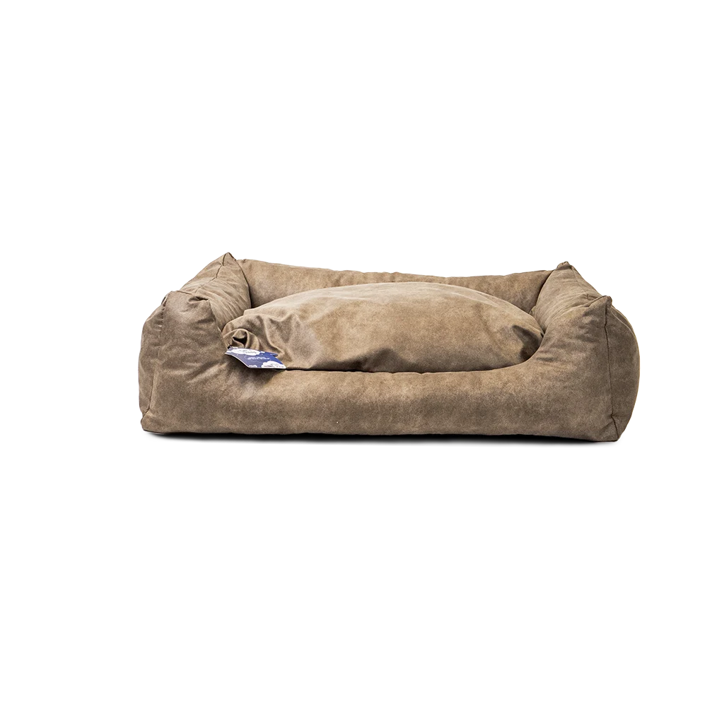LETS0530A.png Pelíšek pro psy s vyjímatelným polštářem L, taupe – Let's Sleep Sweet Dreams - Obrázek 1