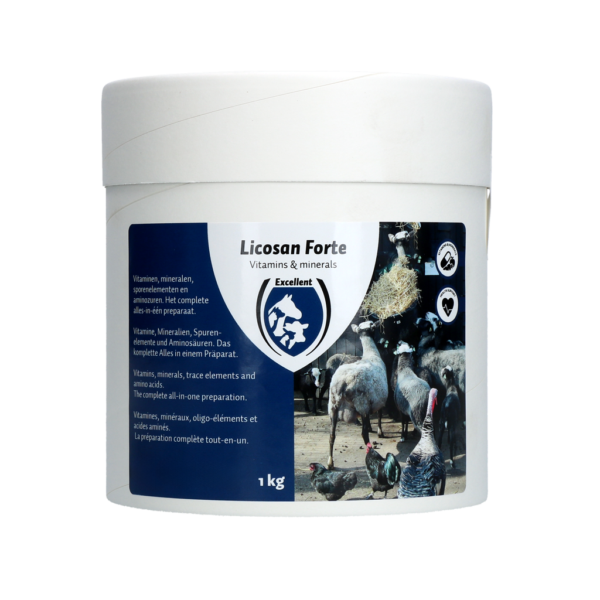 Vitamínový doplněk s minerály a aminokyselinami, 1 kg – Excellent Licosan Forte