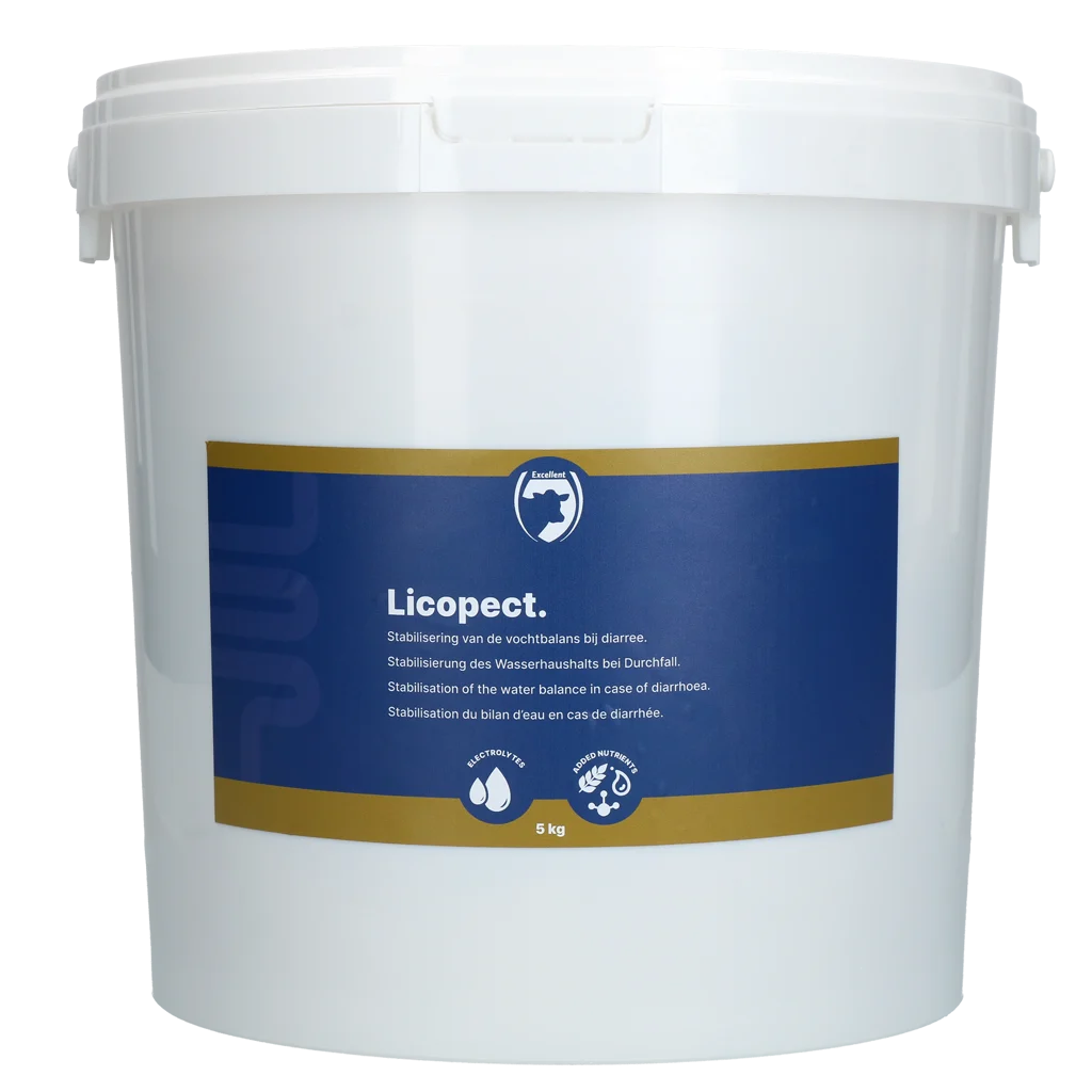 Dietní krmivo pro telata s elektrolyty a pektiny 5 kg – Excellent Licopect - Obrázek 1