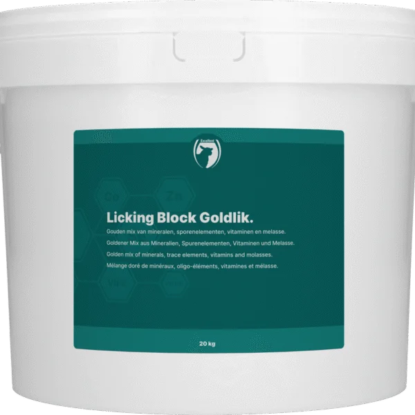 Lizovací blok pro ovce a jehňata s melasou, 20 kg – Excellent Goldlik