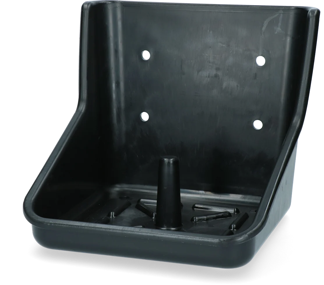 Plastový držák Robu na 10kg solné lizy, černý - Obrázek 2