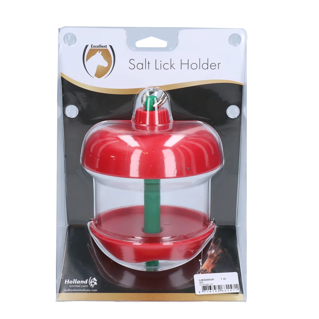 Držák na kulatou himálajskou solnou kostku, bez solné kostky – Excellent Salt Lick Holder - Obrázek 1