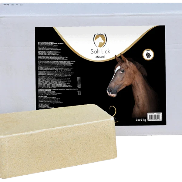 Minerální liz pro koně, 3 x 2 kg – Excellent Horse Salt Lick Mineral