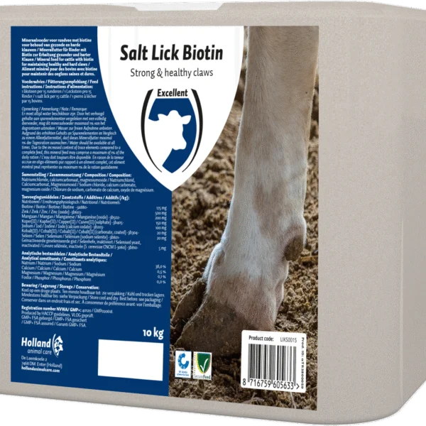Liz s biotinem pro skot, 10 kg – Excellent Biotin
