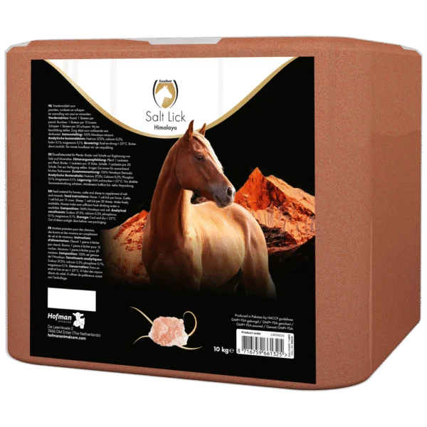 Solný liz z himálajské soli pro koně, 10 kg – Excellent Horse Salt Lick Himalaya