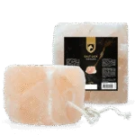 Himálajský solný liz pro koně s provazem, 3 až 4 kg – Excellent Horse Salt Lick Himalaya