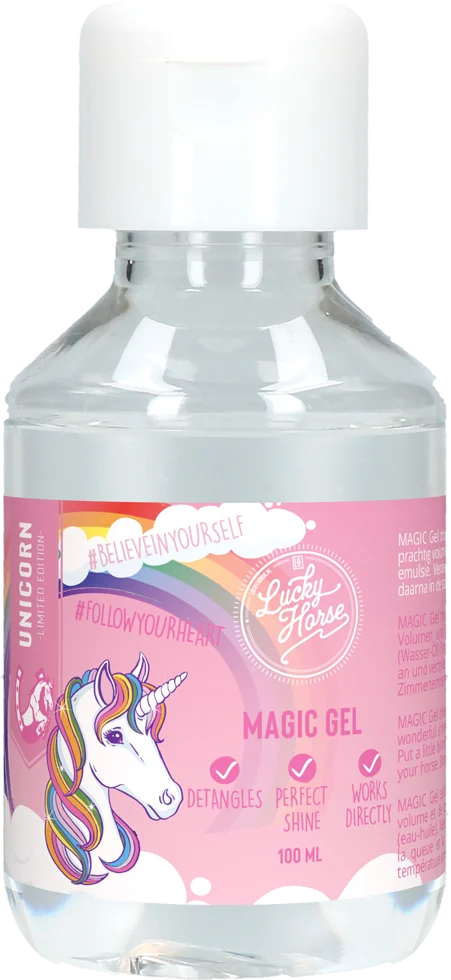 Gel na rozčesávání hřívy a ocasu, 100 ml – Lucky Horse Unicorn Magic Gel - Obrázek 1