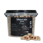 Výcvikové pamlsky s masem a lososem, srdíčka, 500 g – Luna's Choice Trainer Mix Hartjes