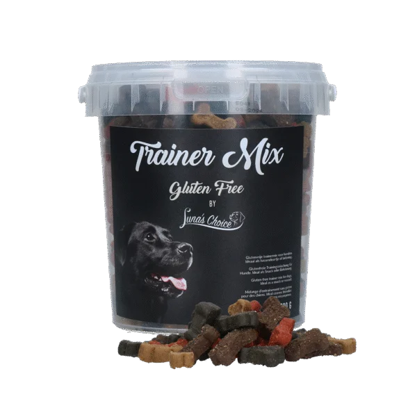 Výcvikové pamlsky, měkké a bez lepku, 500 g – Luna's Choice Trainer Mix Glutenvrij