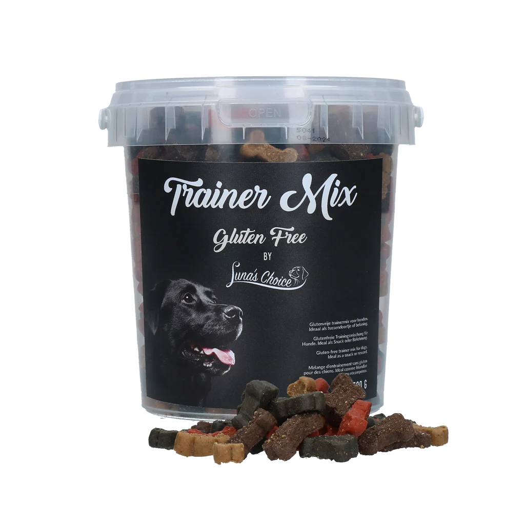 Výcvikové pamlsky, měkké a bez lepku, 500 g – Luna's Choice Trainer Mix Glutenvrij - Obrázek 1