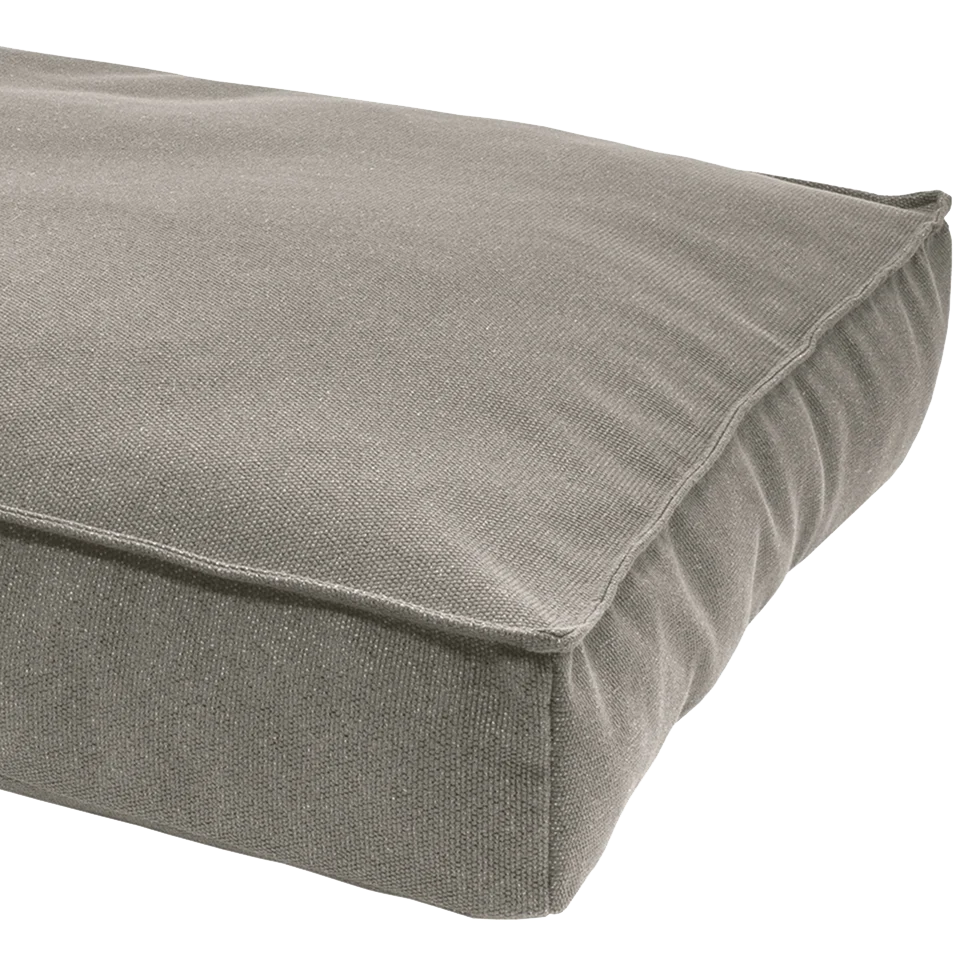 Pelíšek pro psa taupe S s vodoodpudivou povrchovou úpravou, 80 x 65 x 15 cm – Madison Manchester Lounge Cushion - Obrázek 2