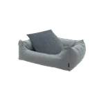 Pelíšek pro psa se zvýšenými okraji, světle šedý S, 80 x 67 x 22 cm – Madison Manchester Pet Bed - Obrázek 2