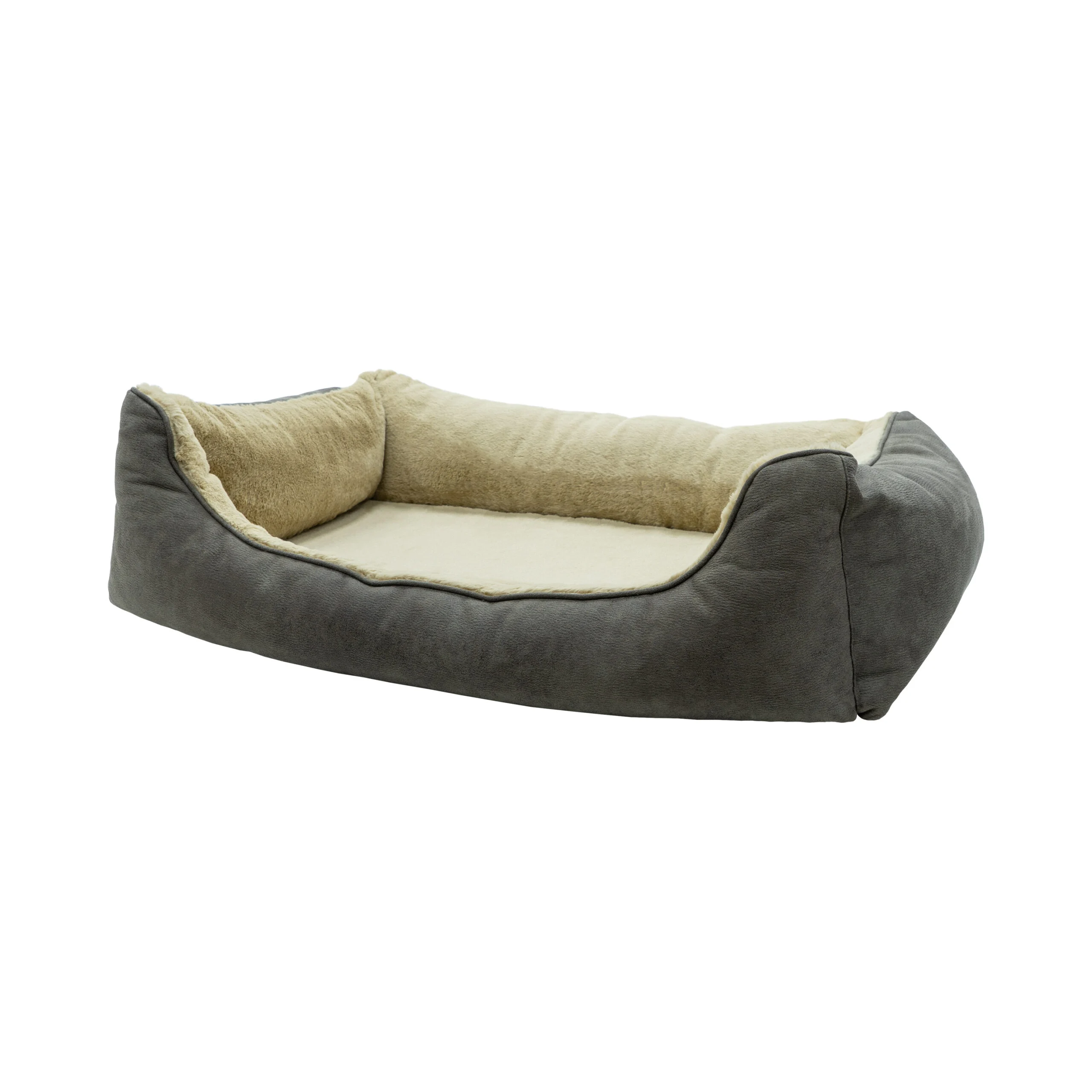 Ortopedický psí polštář s paměťovou pěnou, šedý S – Madison Sofa Orthopedisch - Obrázek 5