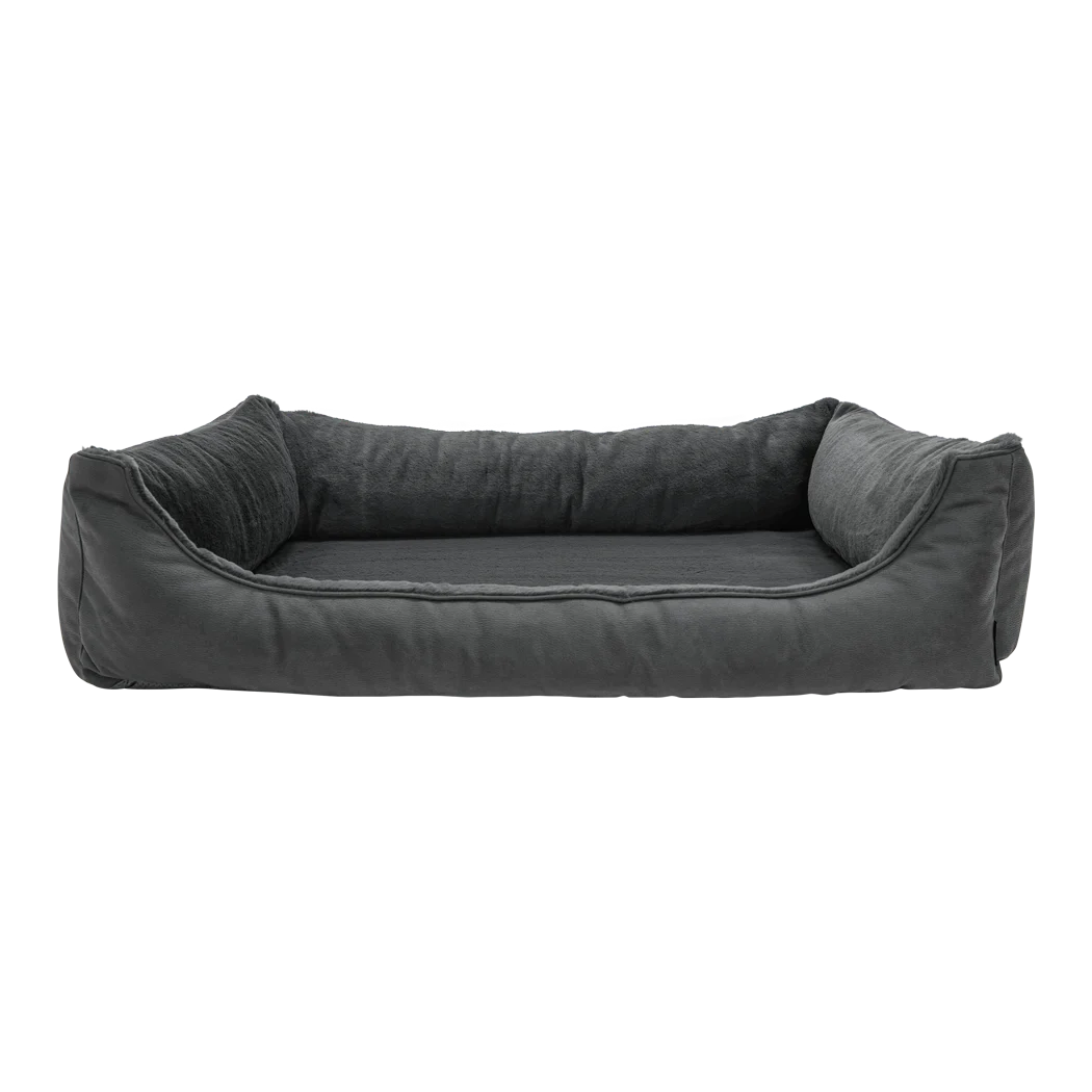 Ortopedický psí polštář s paměťovou pěnou, šedý S – Madison Sofa Orthopedisch - Obrázek 3
