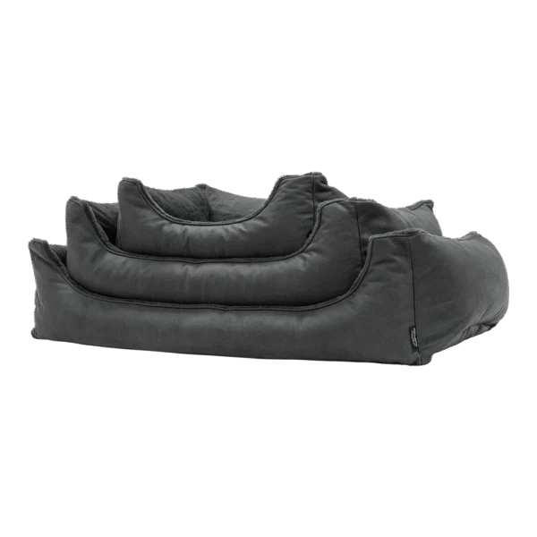 Ortopedický psí polštář s paměťovou pěnou, šedý S – Madison Sofa Orthopedisch